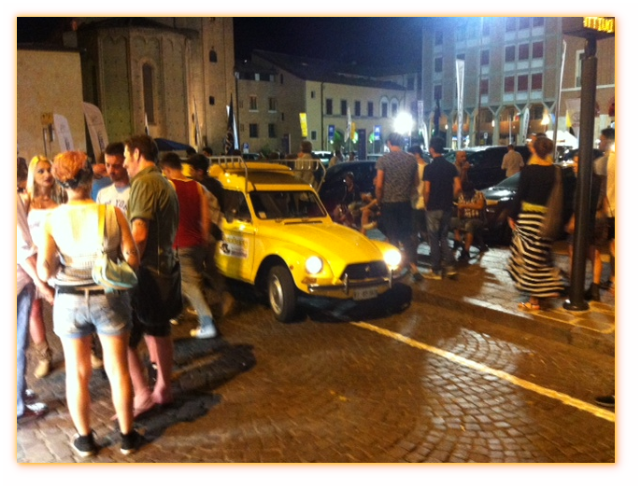 Sezione di reindirizzamento al sito della Notte Rosa